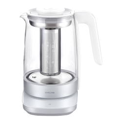 ZWILLING Enfinigy 1.7 L Glass Programable Electric Kettle - In Silver