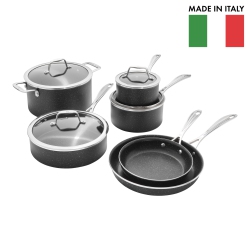 HENCKELS Capri 10 Piece Aluminum Cookware Set