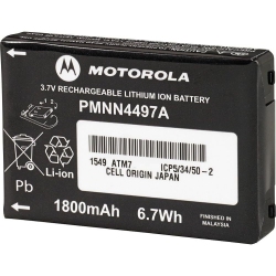 MOTOROLA Pmnn4497 3.7V Li-Ion 1800 Mah Replacement Battery for Cls Series Radios