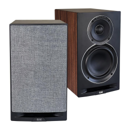 ELAC Uni-Fi Reference Ubr62-Bk Bookshelf Speakers (Black/walnut Pair)