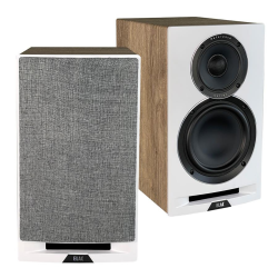 ELAC Uni-Fi Reference Ubr62-Wh Bookshelf Speakers (White/oak Pair)