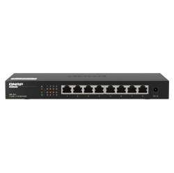 QNAP 8-Port 2.5GBe Plug & Play Unmanaged Network Switch (Qsw-1108-8T-Us)