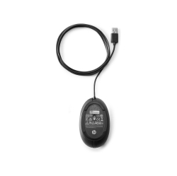 HP 320M Wired Optical Mouse - (9Va80Aa#aba) In Black