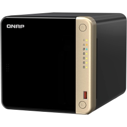 QNAP Ts-464-8G-Us 4 Bay High-Performance Desktop Nas \w Intel Celeron Quad-Core Processor, M.2 PCie Slots And Dual 2.5GBe (2.5G/1G/100M) Network