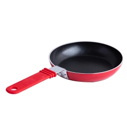 STARFRIT - Mini Aluminum Egg Pan, 5.5" Diameter In Red