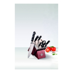 ZWILLING Pro 7 Piece Self Sharpening Block Set In Brown