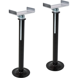 PROGRADE Heavy Duty Rv Stabilizer Jacks for Travel Trailer 2Pk - 26-49In Telescoping Camper Leveling Rv Slide Out Supports