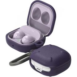 HLD Samsung Galaxy Buds 2 Pro Case, Galaxy Buds 2, Galaxy Buds Pro, And Galaxy Buds Live, Rugged Shockproof Cover for Galaxy Buds2 Pro - In Purple