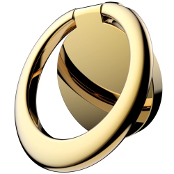 HLD Cell Phone Ring Holder, 360 Degree Rotation Metal Finger Grip Adjustable Cellphone Stand for Magnetic Car Mount, Compatible \w Iphone, Galaxy