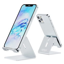 HLD Desk Cell Phone Stand Phone Dock Cradle Holder Stand Compatible \w Switch, All Android Smartphone, for Iphone 14, 13, Iphone 12, 12 Pro, Iphone 11