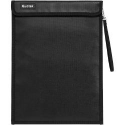 HLD Fireproof Bag, 15 X 11 Inches Waterproof And Fireproof Money Safe Bag \w Strap & Zipper, Fireproof Document Bag. Fire Safe Storage For