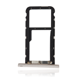 ESOURCE PARTS Replacement Sim + Sd Card Tray Compatible for Huawei Mediapad T5 10.1" (4G Version) (Gold)