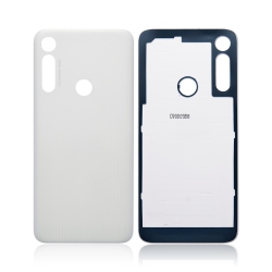 ESOURCE PARTS Replacement Back Cover Compatible for Motorola Moto G Fast (Xt2045 / 2020) (Genuine Oem) (Pearl White)