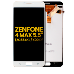 ESOURCE PARTS Refurbished (Excellent) - Lcd Assembly Without Frame Compatible for Asus Zenfone 4 Max Pro / Zenfone 4 Max Plus (Zc554Kl / 2017) (White)