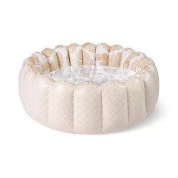 MINNIDIP Tufted Inflatable Pool - Rattan Palms
