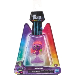 HASBRO Dreamworks Trolls World Tour Mermaid, Collectible Doll With Microphone Accessory, Toy Figure Inspired By The Movie Trolls World Tour