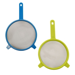 STARFRIT - Set Of 2 Colanders, Diameter Of 15Cm And 20Cm, Stainless Steel Net