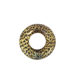POOL CENTRAL Inflatable Leopard Print Swimming Pool Inner Tube - 35