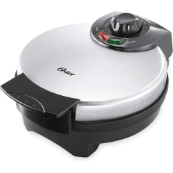 OSTER Ckstwf2000 Belgian Waffle Maker, Stainless Steel