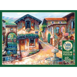 COBBLE HILL - Fountain On The Square (1000-Piece Puzzle)