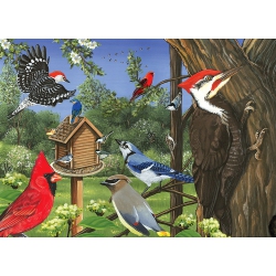COBBLE HILL - Around The Birdfeeder (Tray)
