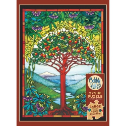 COBBLE HILL - Tree Of Life Stained Glass (1000-Piece Puzzle)