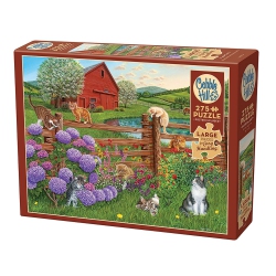 COBBLE HILL - Farm Cats (1000-Piece Puzzle)