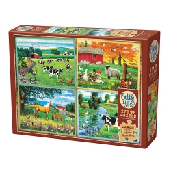 COBBLE HILL - Country Friends (1000-Piece Puzzle)