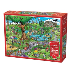 COBBLE HILL - Doodletown - Par for The Course (1000-Piece Puzzle)