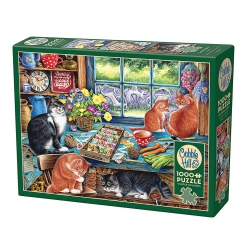 COBBLE HILL - Cats Retreat (1000-Piece Puzzle)