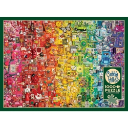 COBBLE HILL - Colorful Rainbow-Old Version (1000-Piece Puzzle)