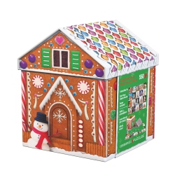 EUROGRAPHICS - Gingerbread House (550-Piece Puzzle)