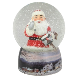 NORTHLIGHT 6.5" Norman Rockwell 'a Drum for Tommy' Christmas Snow Globe