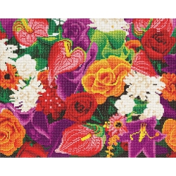 CRYSTAL ART - Ca Kit (Large) - Flowers