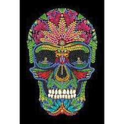 CRYSTAL ART - Ca Notebook - Skull