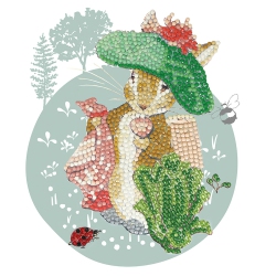 CRYSTAL ART - Ca Card - Benjamin Bunny