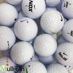 MULLIGAN GOLF BALLS 48 Nike 5A Recycled Used Golf Balls In White