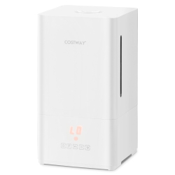 COSTWAY 4L Ultrasonic Humidifier With 2 Mist Levels 12H Timer Sleep Mode for Large Room