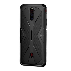 HLD Phone Case Tpu Protective Cover for Nubia Red Magic 5G Anti-Knock Shockproof Shell Dual Sliding Rails