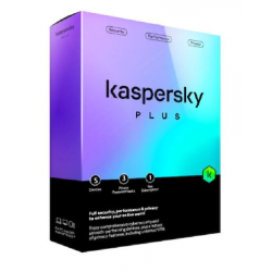 KASPERSKY Plus (Total Security) 5-Users - 1 Year(Key Card Only)