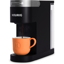 KEURIG K-Slim Single Serve K-Cup Pod Coffee Maker, Featuring Simple Push Button Controls And Multistream Technology In Black