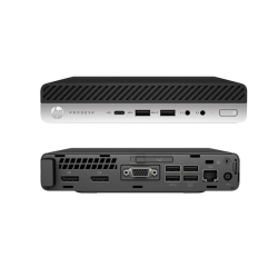 HP Refurbished (Good)- Prodesk 600 G4 Mini, I5-8500T, 16GB Ram, 256GB SSD, Wifi, Windows 11 Pro