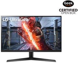 Open Box - LG UltraGear 27" FHD 144Hz 1ms GTG IPS LED FreeSync Gaming Monitor (27GN60R-B)