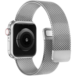 SUPERSHIELD Modern Milanese Magnetic Closure Iwatch Band Bracelet Strap Loop for Apple Watch Sport Edition Series 1/2/3/4/5/6/7/8 42Mm, 44Mm, 45Mm