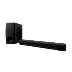YAMAHA - Sr-C30Abl 2.1-Channel Indoor Compact Bluetooth Sound Bar With Wireless Subwoofer - In Black