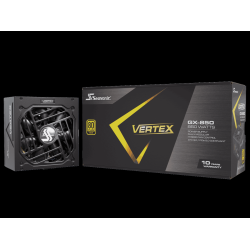 SEASONIC Vertex Gx-850, 850W 80+ Gold, Atx 3.0 / PCie 5.0 Compliant Full Modular