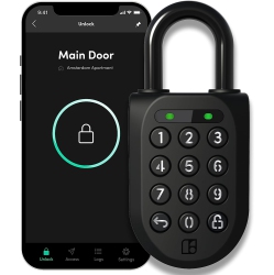 IGLOOHOME New Smart Padlock 2 (Sp2), The Toughest Smart Padlock – Generate Access From Anywhere \w The Mobile App (Ios/android) – No Wifi