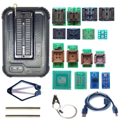 DOLAER S Xgecu Tl866Ii Plus Upgraded Xgecu T48 Programmer 16 Adapter Socket Clip Ic Chip Programmer T48 Chip Nand Flash Mcu Bios Avr Eprom Programmer