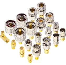 DOLAER O Rf Coaxial Fpv Connector Kit SMA Adapter Type Set SMA Connector Kit SMA to SMA Uhf to SMA SMA to Bnc SMA to F Adapter Male to Female Coaxial