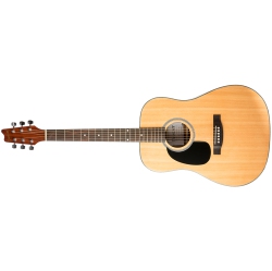 DENVER Acoustic Guitar - Full Size - Left Handed - Natural